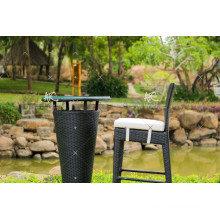 Synthetic Poly PE Rattan Bar Set For Outdoor Garden